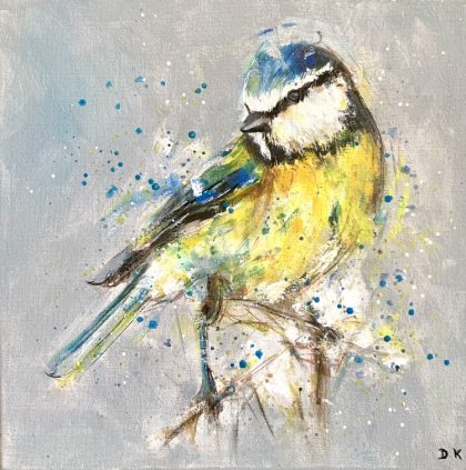 " Mésange " 30/30cms